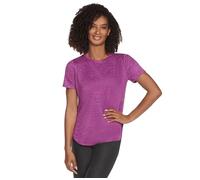 Skechers Maglietta a Tunica Godri Swift T-Shirt, Raggi Viola/malvarosa, S Donna