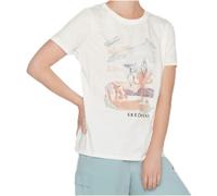 Skechers Maglietta aerografo T-Shirt, Biancaneve, M Donna
