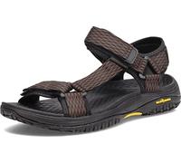 Skechers Marea Lomell Rip, Sandali Uomo, Rete Marrone, 44 EU