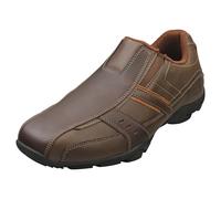 Skechers Marter Mens Slip On Trainers in Brown - 45 EU