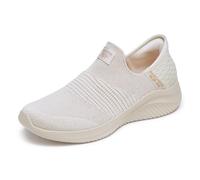 Skechers Martha Stewart Ultra Flex 3.0 Neptune - Sneaker, Naturale, 35 EU