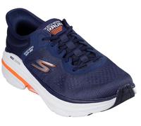 Skechers Max Cushioning Arch Fit 2.0 Antilles Sneaker Uomo, Tessuto Sintetico Blu Navy e Arancione, 44 EU