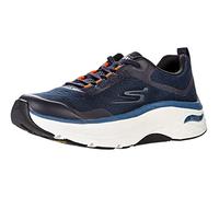 Skechers Max Cushioning Arch Fit - Scarpe da Ginnastica da Uomo con Schiuma raffreddata ad Aria, Arancione Navy., 42 EU