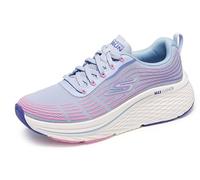 Skechers Max Cushioning Elite 2.0, Scarpe sportive Donna, Light Blue Textile Pink Trim, 36.5 EU