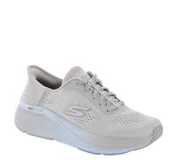 Skechers Max Cushioning Elite 2.0 Solace - Sneaker da Donna Senza Lacci, Grigio/Blu., 35.5 EU