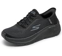 Skechers Max Cushioning Elite 2.0 Vanish Hands Free Slip-in Sneaker da donna, nero, 37.5 EU