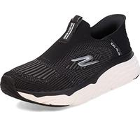 Skechers Max Cushioning Elite Slip-Ins - Avantageous Black/White, Taglia 41, Tessuto Sintetico Bianco e Nero, 42.5 EU