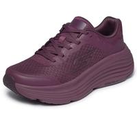 Skechers Donna Max Cushioning Endeavour Canova Trainers, Burgundy Synthetic, 40 EU