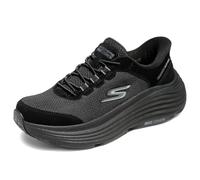 Skechers Max Cushioning Endeavour Cardova - Sneaker da Donna, Senza Lacci, Senza Mani, Nero, 35 EU