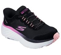 Skechers Max Cushioning Endeavour Cardova - Sneaker da Donna, Senza Lacci, Senza Mani, Nero/Rosa, 35 EU