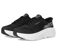 Skechers Max Cushioning Endeavour Hallandale - Sneaker da Donna, Senza Lacci, Mani libere, Nero/Bianco, 36 EU