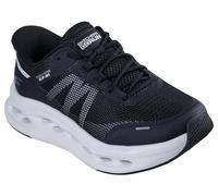 Skechers Max Cushioning Glide-Step Aberdeen, Scarpe da Ginnastica Donna, Black Synthetic/White Trim, 39 EU
