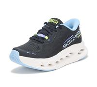 Skechers Sneakers da donna da infilare Max Cushioning Glide Step Caledonia Nero/Blu 36,5 EU
