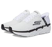 Skechers Corsa, Scarpe Sportive Uomo, Bianco Nero, 44.5 EU