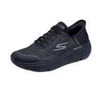 Skechers Max Cushioning Slip-ins-Athletic Workout, Sneaker da uomo da corsa o passeggiata con memory foam, nero, 42 EU