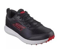 Skechers Max Fairway 4 - Scarpe da Golf Leggere da Uomo Senza Tacchetti, Nero/Rosso, 42 EU