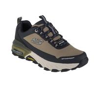 Skechers Max Protect Fast Track, Scarpe sportive Uomo, Olive Synthetic Mesh Black Trim, 42 EU