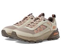 Skechers Max Protect Legacy, Scarpe da Trekking Donna, Natural Leather Mesh Synthetic Orange Trim, 40 EU