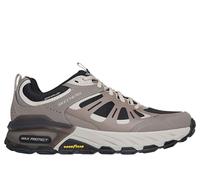 Skechers Max Protect Sherwood Ridge, Scarpe da Ginnastica Uomo, Taupe Leather/Synthetic/Black Trim, 43 EU