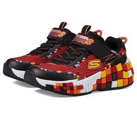 Skechers Mega-craft 3.0, Scarpe sportive Bambini e ragazzi, Black Synthetic Red Textile Orange Yell, 28 EU