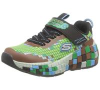 Skechers Mega-craft 3.0, Scarpe sportive Bambini e ragazzi, Brown Black Synthetic Green Textile Mul, 33 EU