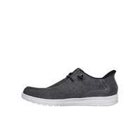 Skechers Melson-Coronado, Scarpe da Ginnastica Uomo, Nero Grigio, 47.5 EU