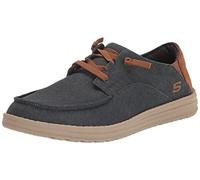 Skechers Melson Planon Uomo, Nvy, 10 X-Wide