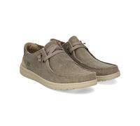Skechers Melson Raymon Scarpe Casual Uomo Slip-on Khaki con Memory Foam Tessuto