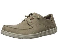 Skechers Melson Volgo, Mocassini Uomo, Marrone Brown, 44 EU