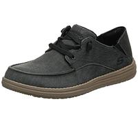 Skechers Melson Volgo, Mocassini Uomo, Nero, 42 EU
