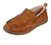 Skechers Melson Willmore, Pantofole Uomo, Tan Microfiber, 43 EU