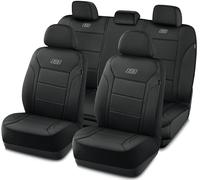 Skechers Memory Foam™ Coprisedili per auto, protezione per sedili auto in lycra e memory foam spesso, set completo, compatibili con airbag, protezione comfort per la maggior parte delle auto, camion,
