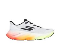 Skechers Men's Aero Burst Running Shoe, White/Black/Multi, 11.5