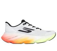 Skechers Men's Aero Burst Running Shoe, White/Black/Multi, 7