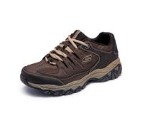 Skechers Men's Afterburn M. Fit Sneaker, Brown Taupe, 14 UK X-Wide
