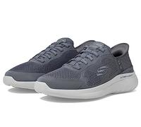 Skechers Men's Bounder 2.0 Emerged Slip-in Sneaker, Scarpe da Ginnastica Uomo, Carbone, 41 EU Larga