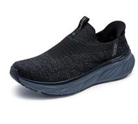 Skechers Edgeride-Commissioner, Scarpe da Ginnastica Uomo, Nero, 47.5 EU