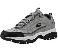 Skechers Men's Energy Afterburn Lace-Up Charcoal/Grey Sneaker 10 M US