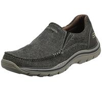 Skechers Men's Expected-Gomel Slip-On Loafer, Marrone Scuro, 49.5 EU