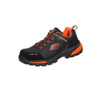 Skechers Men's Galton Pending Construction Boot, Nero arancione, 45.5 EU