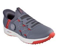 Skechers Men's Go Golf Elite Vortex Slip Ins Sneaker, Charcoal Syntehtic Red Trim, 42.5 EU