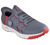 Skechers Men's Go Golf Elite Vortex Slip Ins Sneaker, Charcoal Syntehtic Red Trim, 47 EU