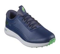 Skechers Go Golf Max 3, Scarpe da Ginnastica Uomo, Navy Synthetic Lime Trim, 42 EU