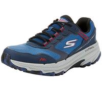 Skechers Men's Go Run Trail Altitude 2.0-Marble Rock 3.0 Sneaker, Uomo, Navy And Red Leather/Textile, 41 EU