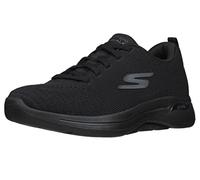 Skechers Go Walk Arch Fit Grand Select, Scarpe da Ginnastica Uomo, Black Textile, 41 EU