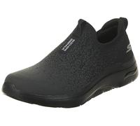 Skechers Go Walk Arch Fit Linear Axis 2.0, Scarpe da Ginnastica Uomo, Nero, 43 EU