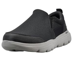 Skechers Men's Go Walk Evolution Ultra-Impeccable Sneaker, Charcoal Char, 8.5 UK X-Wide