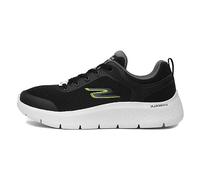 Skechers Men's Go Walk Flex-Independent Sneaker, Black/Grey, 10