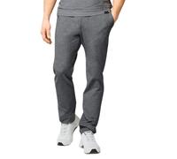 Skechers Mens Go Walk Recharge Straight Leg Pant, Pantaloni Uomo, Heathered Charcoal, Medium