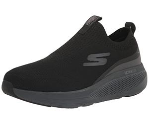 Skechers Men's GOrun Elevate-Athletic Slip-On Workout Running Shoe Sneaker with Cushioning, Black, 8.5 X-Wide